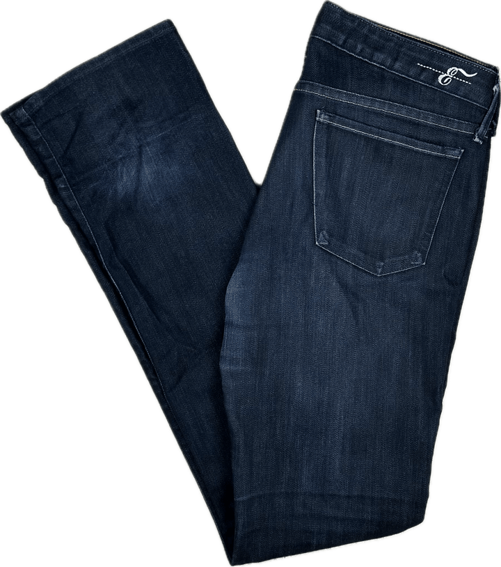 Earnest Sewn  "Decca"  Low Rise Straight Leg  Jeans - Size 29