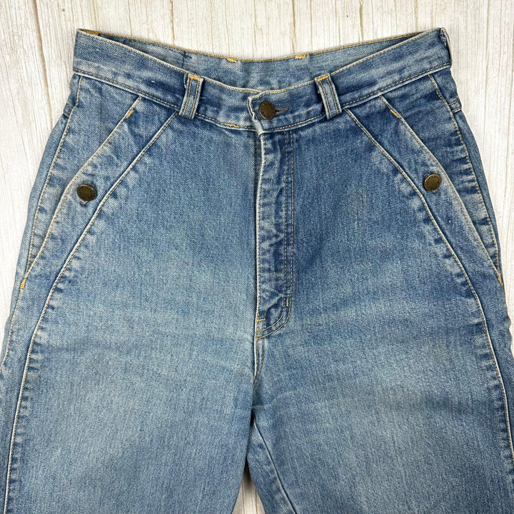 Fabergé 1980's Deadstock High Waisted Baggies Jeans - Jean Pool