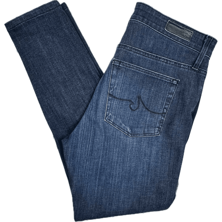 AG Adriano Goldschmied 'The Farrah' High Rise Skinny Jeans- Size 28R - Jean Pool