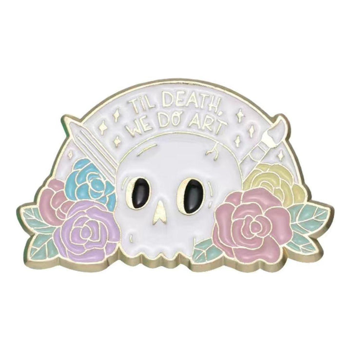 Till Death we do Art - Enamel Pin - Jean Pool