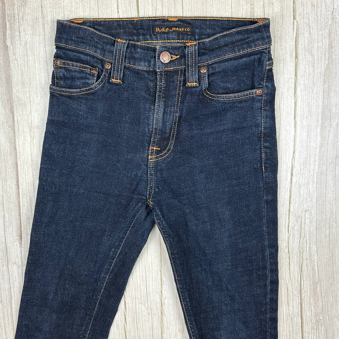 Nudie 'High Kai' Organic Twill Navy Wash Jeans- Size 26/32