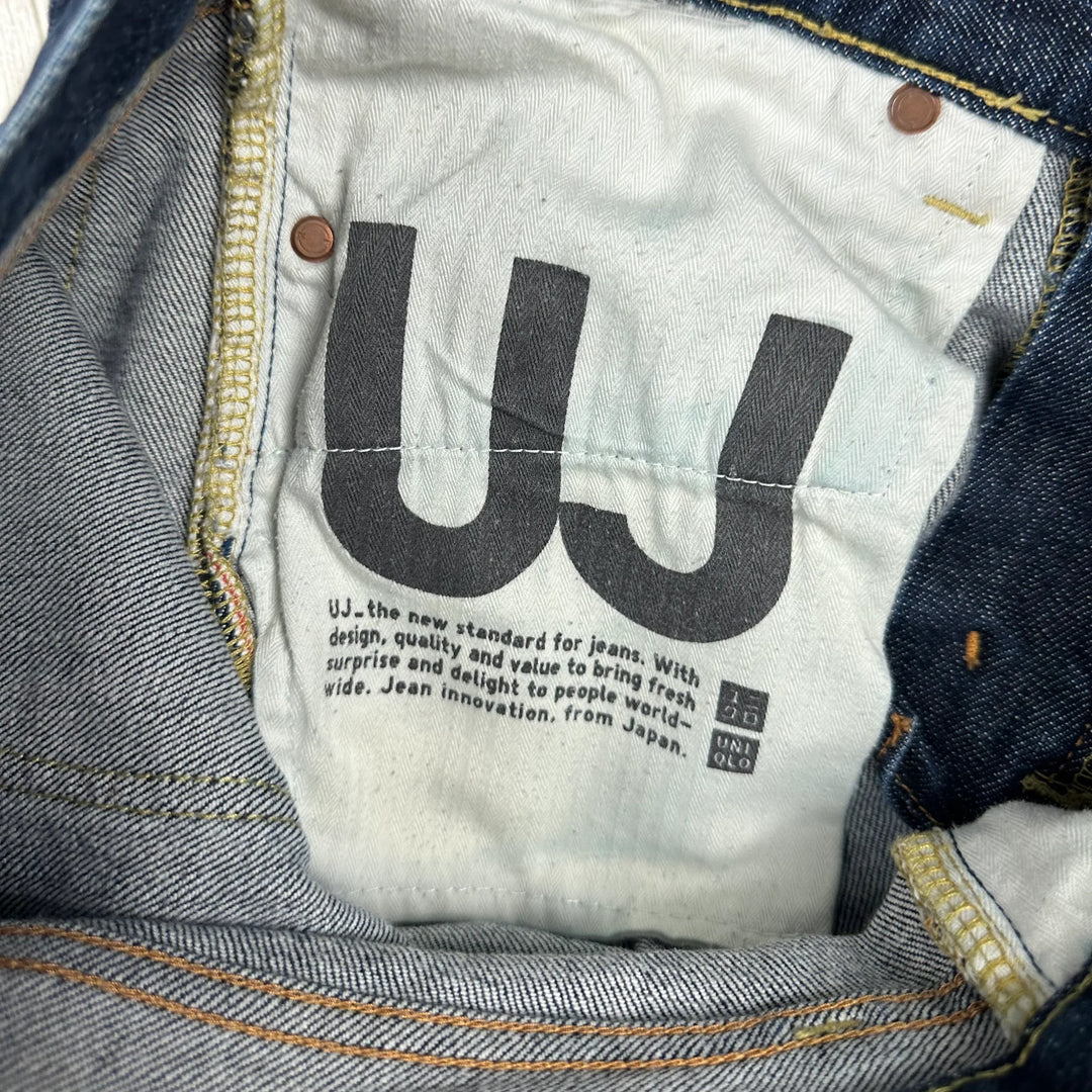 Selvedge Denim Slim Straight UJ Jeans - Suit Size 8/10