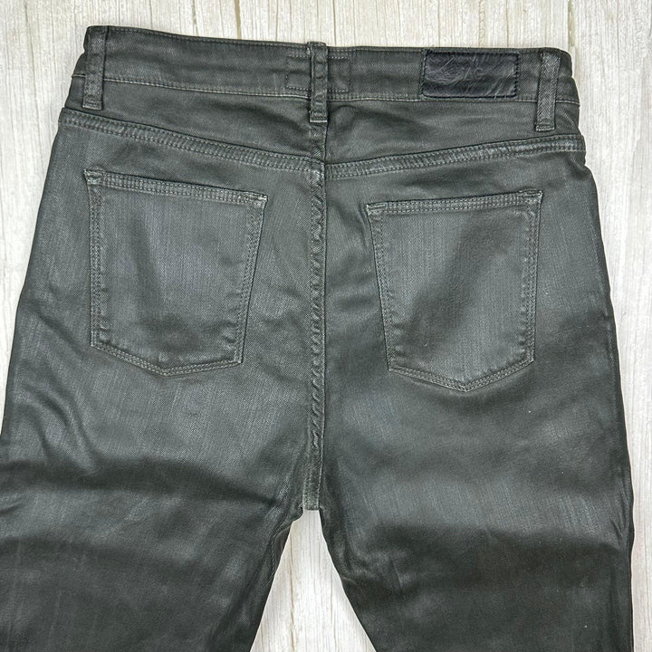 Jag 'The Rosie' High Rise Skinny Coated Jeans - Size 11