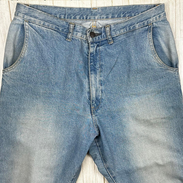 Bassike Made in Japan Super Lo Slung Jean -Size 31