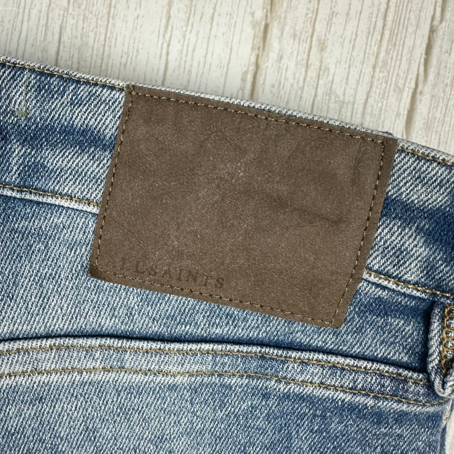 All Saints 'Ronnie' Skinny Denim Jeans -Size 32/32