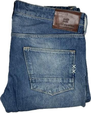 Scotch & Soda Men's 'Tye' Aged Wash Tapered Jeans- Size 32/32