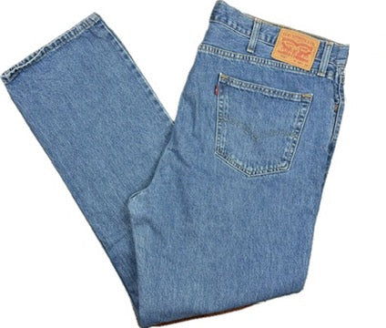 Levis 516 Straight Leg Denim Jeans Big & Tall - Size 44/34