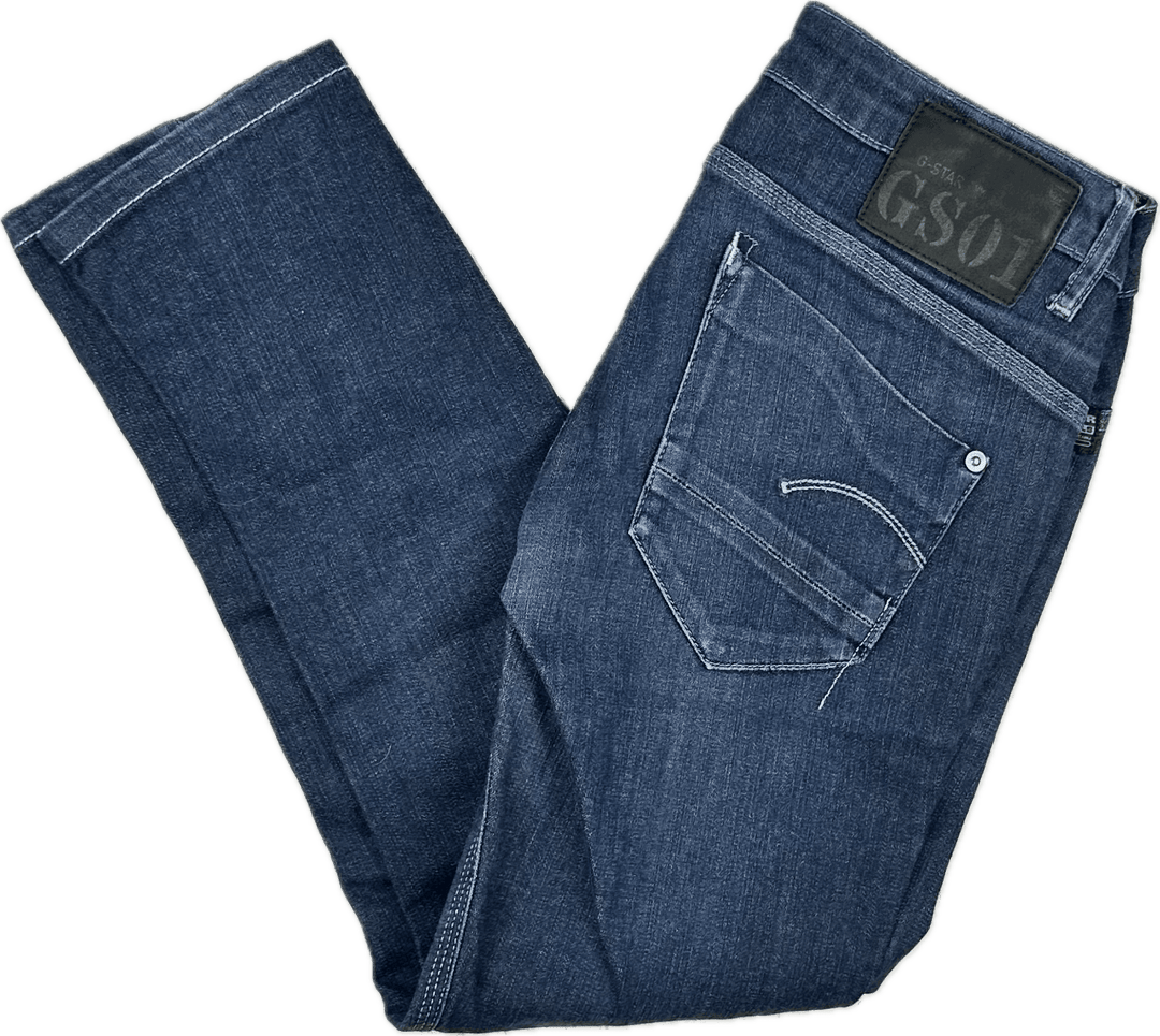 G Star Raw Womens 'New RadarSkinny' Jeans -Size 26 Cropped - Jean Pool