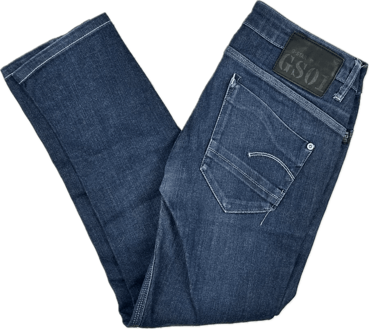 G Star Raw Womens 'New RadarSkinny' Jeans -Size 26 Cropped - Jean Pool