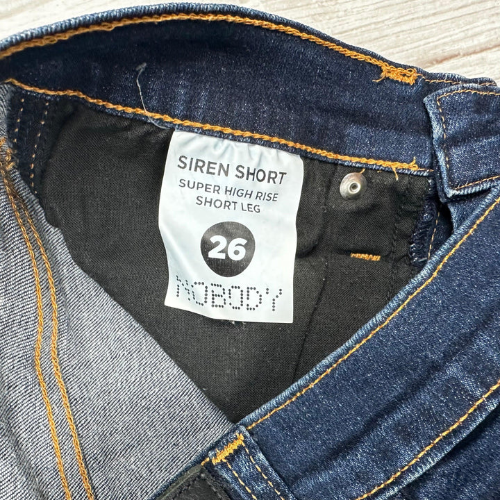 Nobody 'Siren' Super High Shorts - Size 26