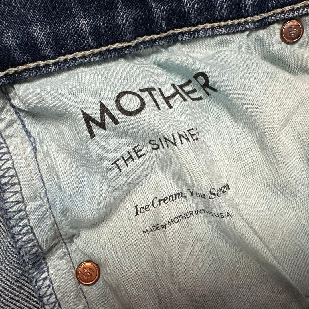 Mother 'The Sinner' Ice Cream, You Scream Jeans - Size 28 - Jean Pool