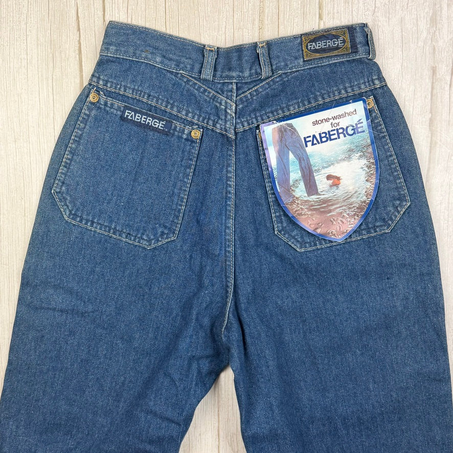 NWT- Vintage Faberge Deadstock 1980's Ladies Jeans - Hard to find! - Suit Size 4/6