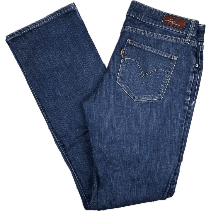 Levis Bold Curve Straight Leg Jeans - Size 30 - Jean Pool