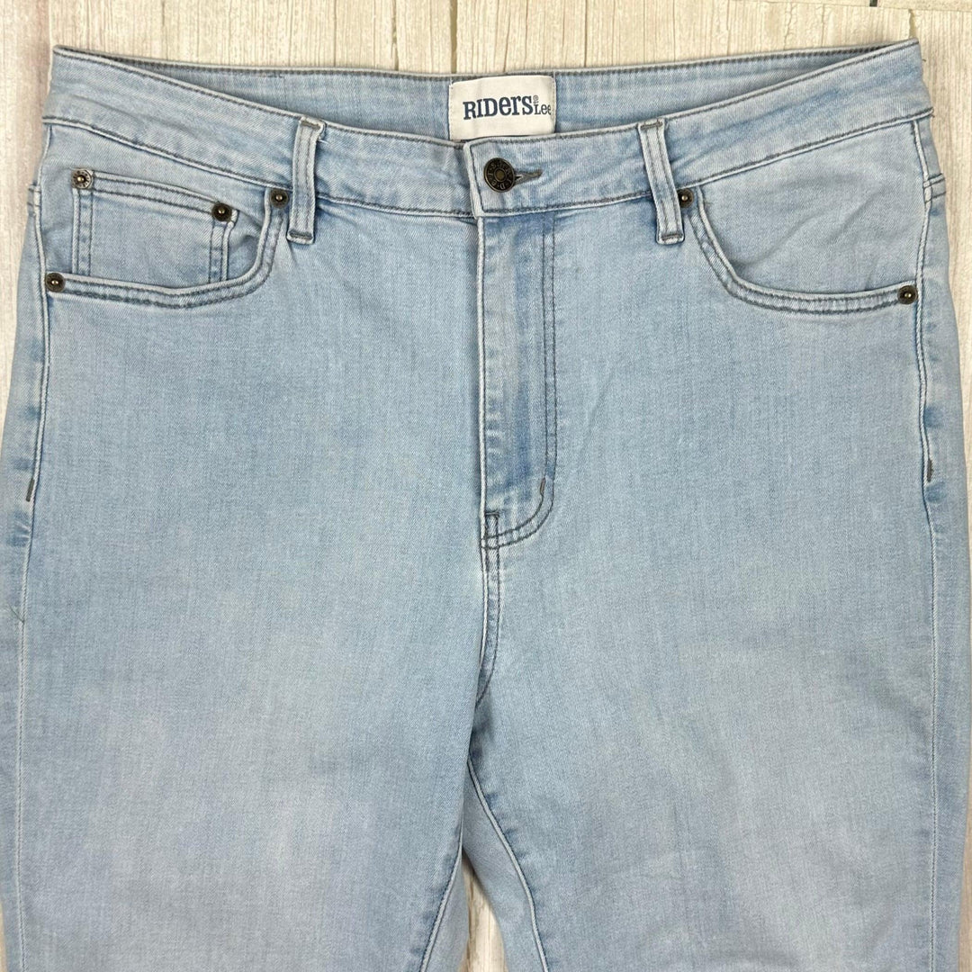 Riders by Lee 'R1 Skinny' Light Wash Stretch Jeans- Size 38