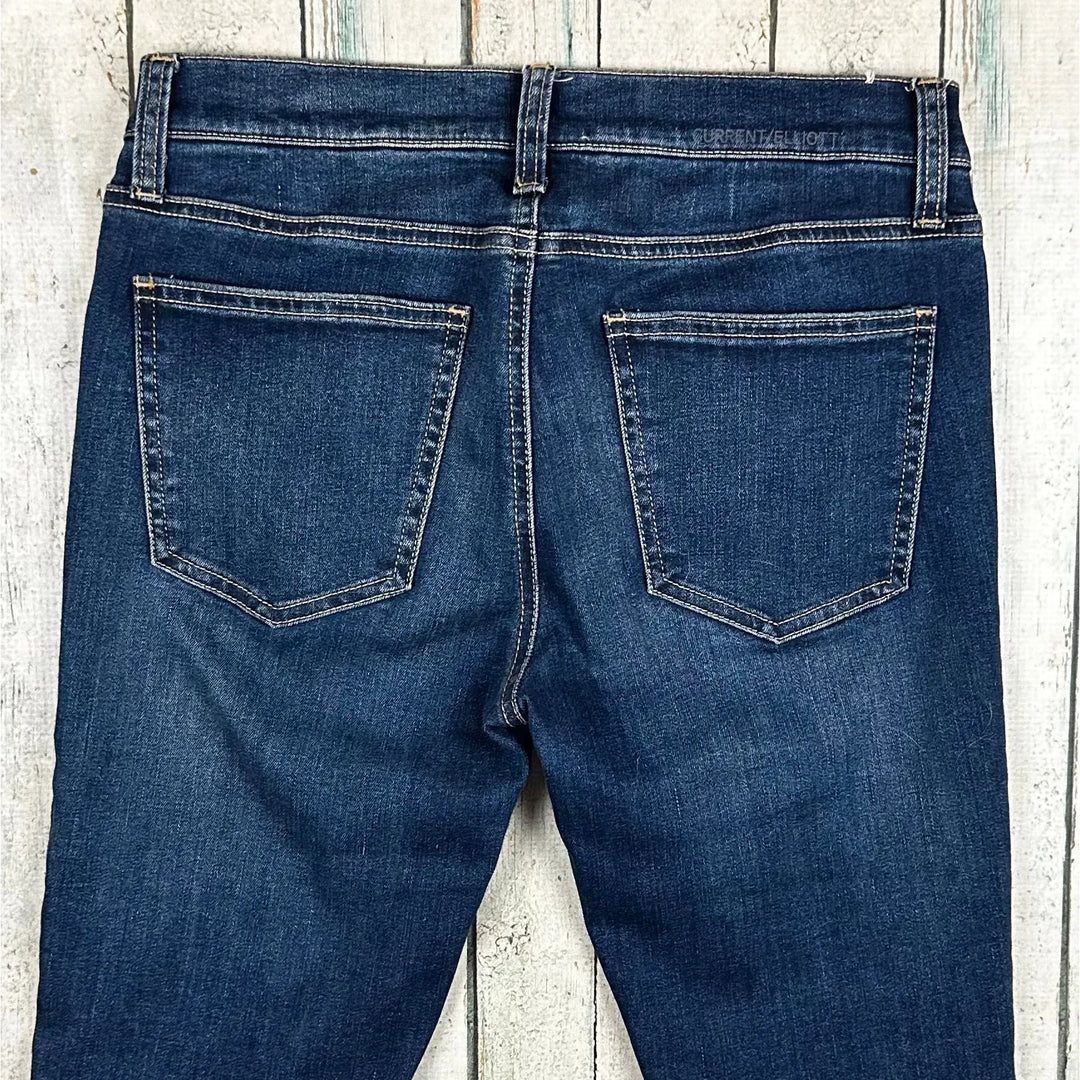 Current/Elliot '1 Year Worn' Ankle Skinny Jeans- Size 27 - Jean Pool