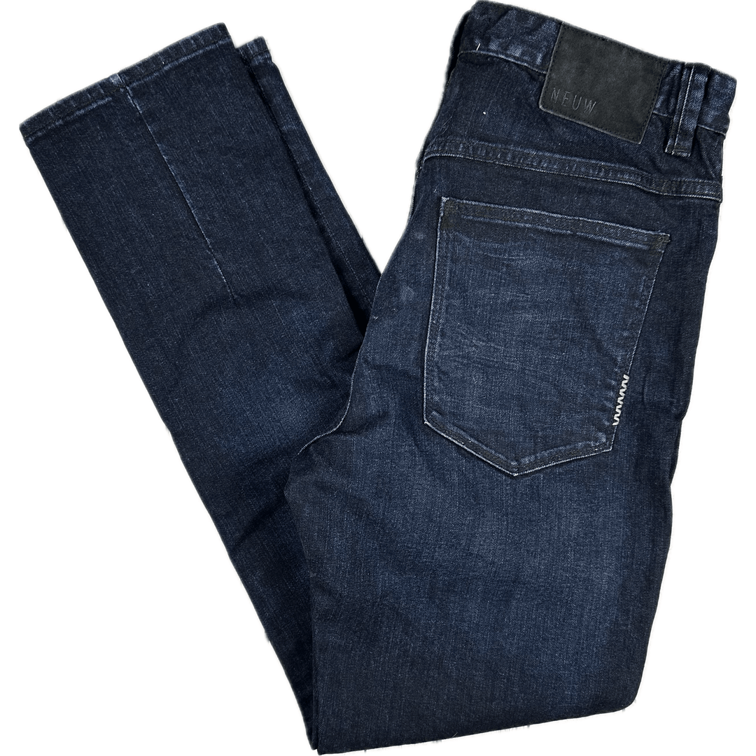NEUW Mens 'Ray Tapered' Stretch Denim Jeans - Size 32/32 - Jean Pool