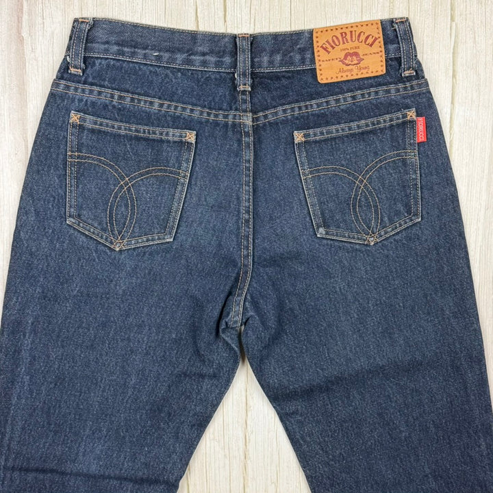 Fiorucci 90's Low Rise Bootcut  Denim Jeans- Suit Size 6