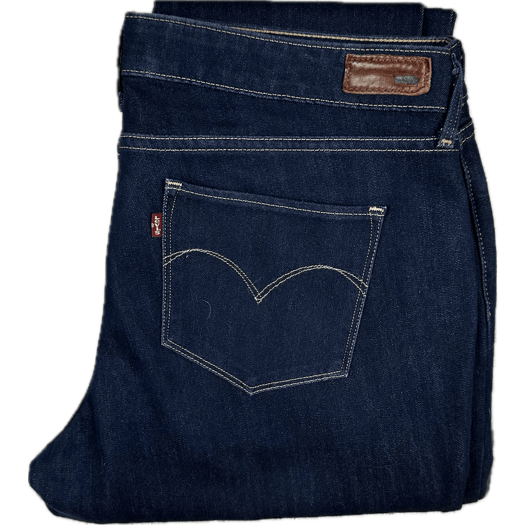 Levis Bold Curve Modern Rise Skinny Jeans -Size 34 (16AU) - Jean Pool