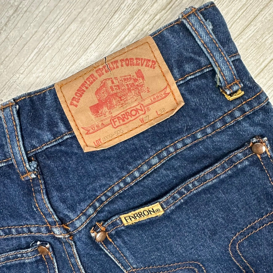Childrens Vintage Farron 'Frontier Spirit' Jeans  - Suit Size 10Y
