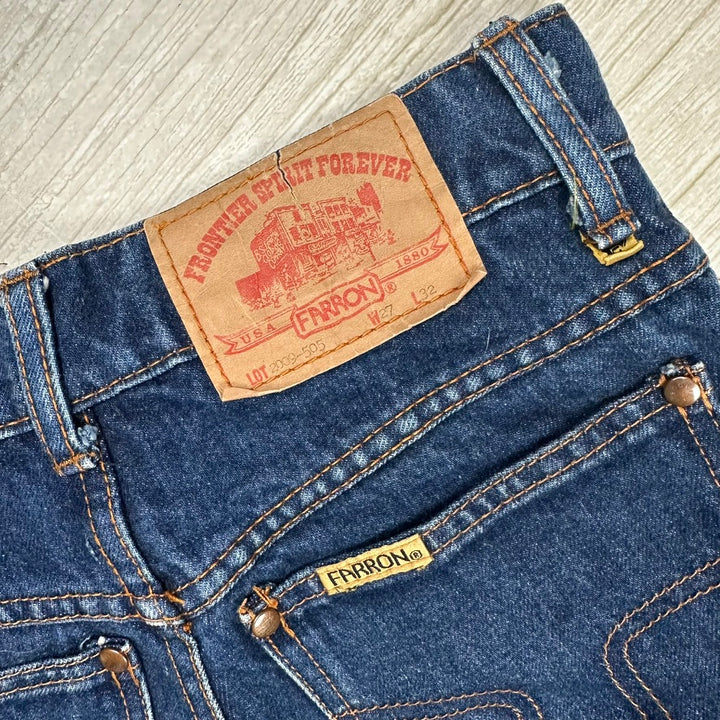 Childrens Vintage Farron 'Frontier Spirit' Jeans  - Suit Size 10Y