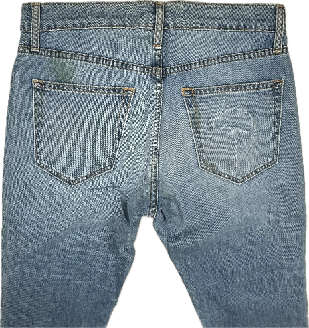 NWT - Sandrine Rose Re-Worked Original Handmade in USA Jeans - Size 25