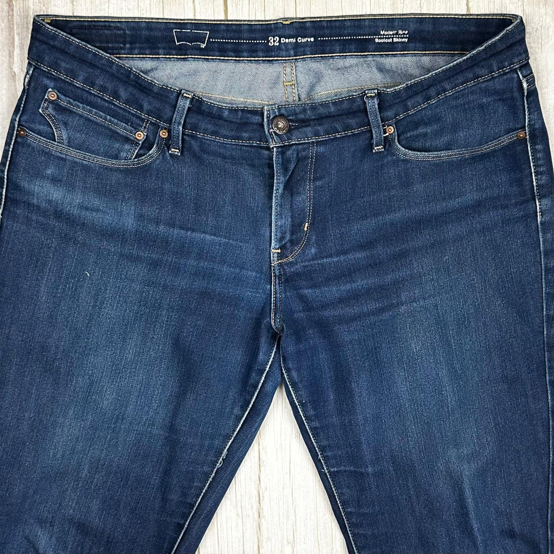 Levis Demi Curve Skinny Boot Jeans - Size 32