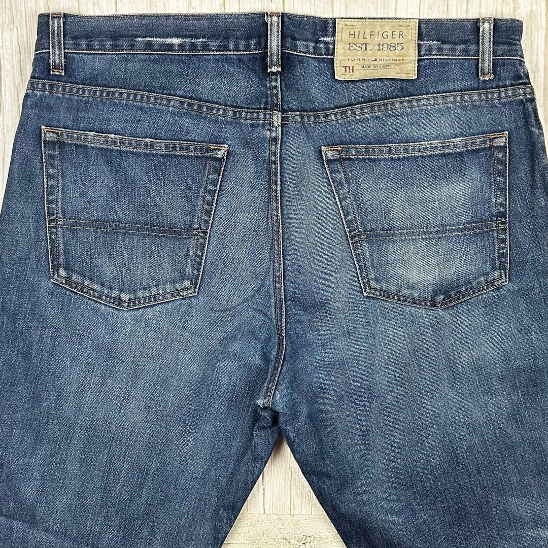 Tommy Hilfiger Mens 'Bootcut' Fit Classic Jeans  -Size 36