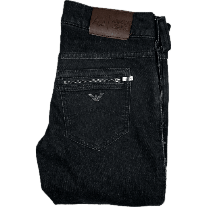Armani Jeans Low Rise Slim Straight Jeans -Size 27 - Jean Pool