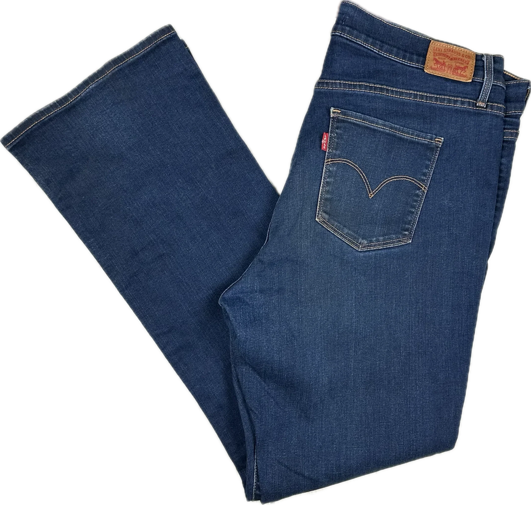 Levis 315 Shaping Bootcut Stretch Jeans- Size 34