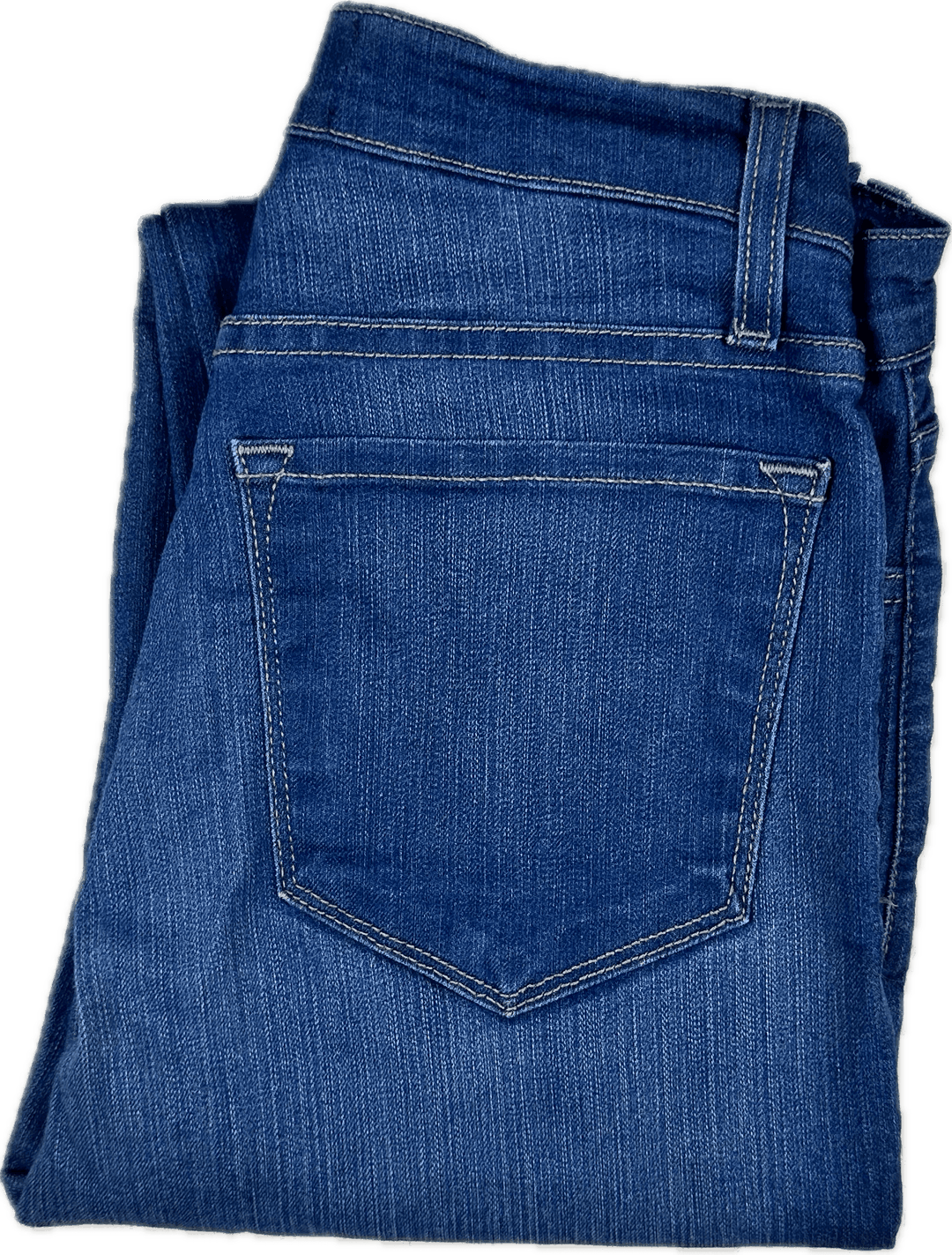 NYDJ Cropped Cuffed Stretch Ladies Jeans -Size US 2 or AU 6 - Jean Pool