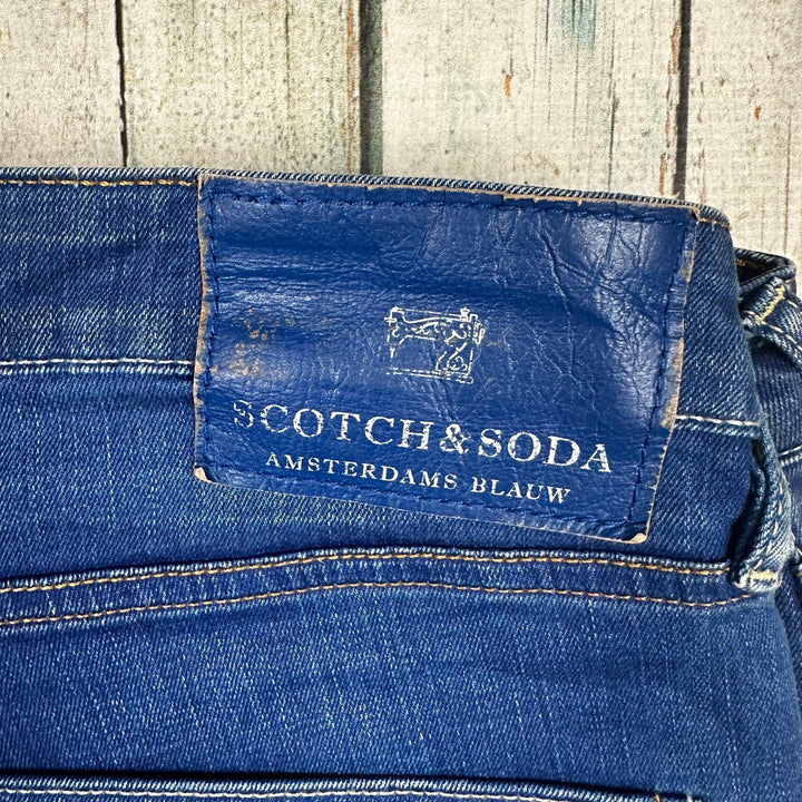 Scotch & Soda Men's 'Skim' Straight Jeans- Size 33/32 - Jean Pool