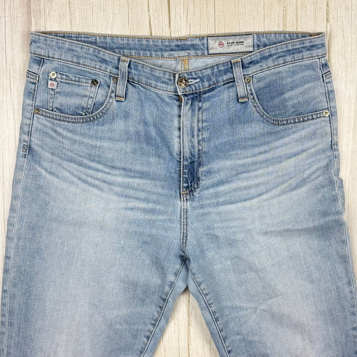 AG Adriano Goldschmied 'The Isabelle' High Rise Straight Crop Jeans- Size 32R