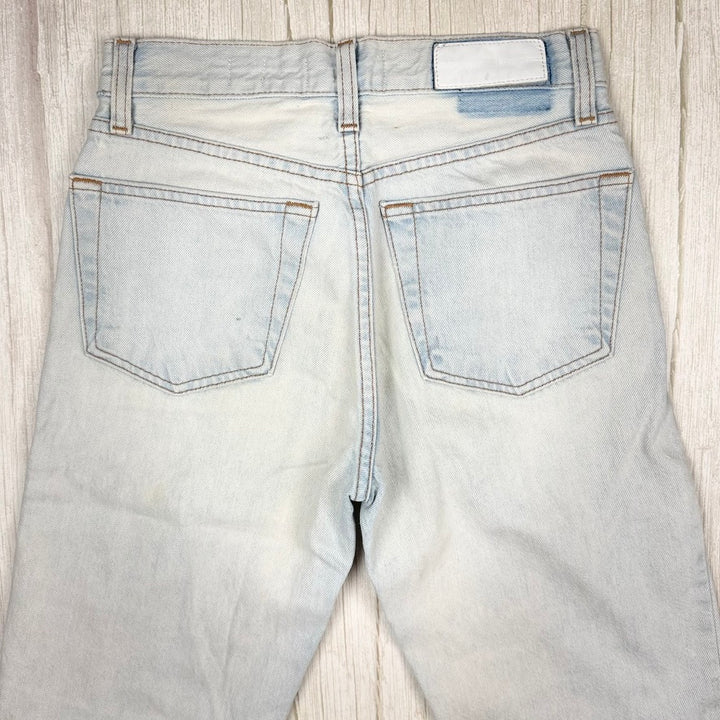 RE/DONE Levis Button Fly High Stovepipe Denim Jeans -Size 24