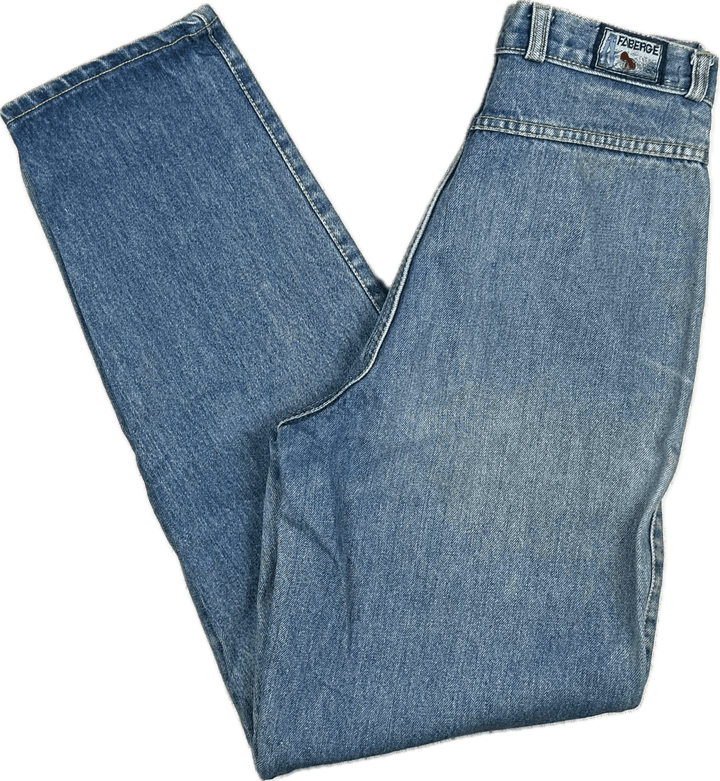 Fabergé 1980's Deadstock High Waisted Baggies Jeans - Jean Pool