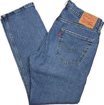 Levis 502 Zip Fly Mens Straight Fit Jeans - Size 34