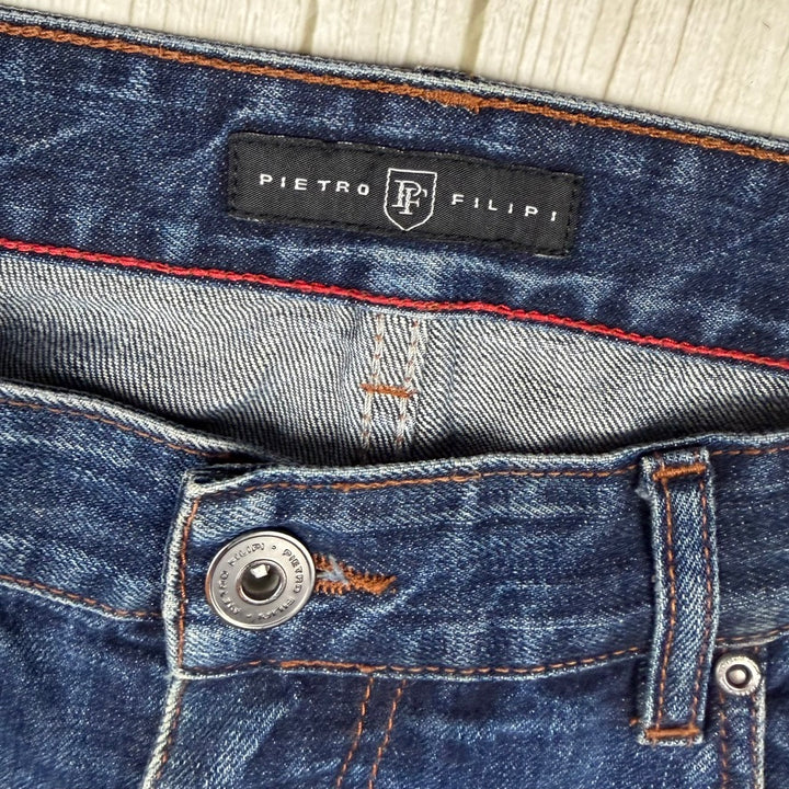Pietro Filipi Denim Regular Straight Fit Jeans -Size 36