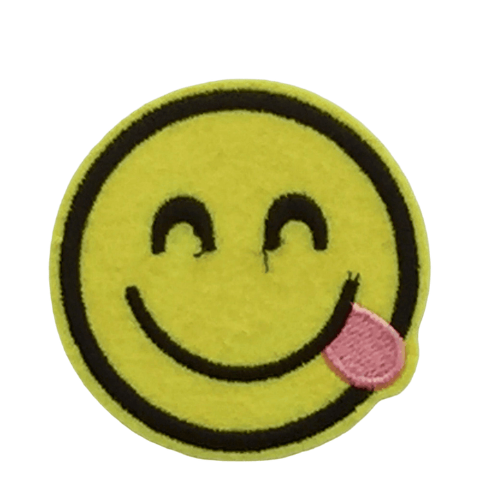 Yummy Emoji- Embroidered Cloth Patch