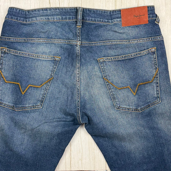 Pepe London 'Lawrance V' Slim Cropped Jeans -Size 36S
