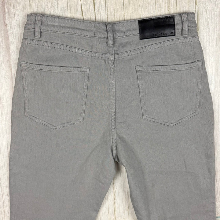 Toorallie Womens Merino Denim Grey Stretch Jeans - Size 12