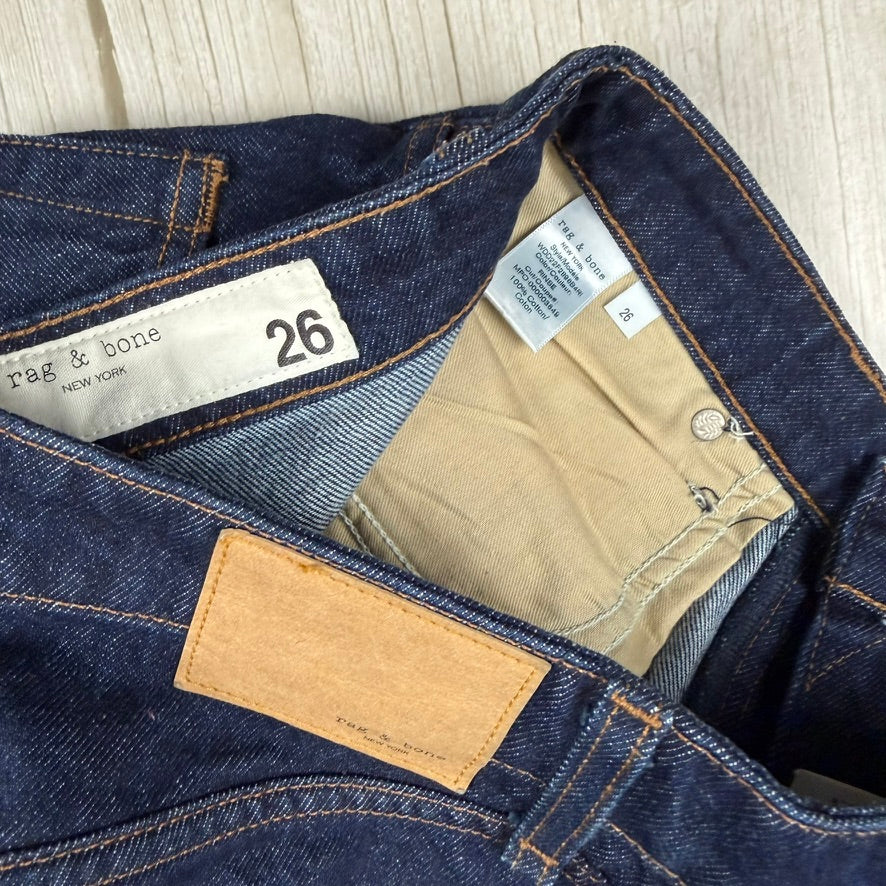 Rag & Bone 'Nina' High Rise Ankle Cigarette Jeans- Size 26
