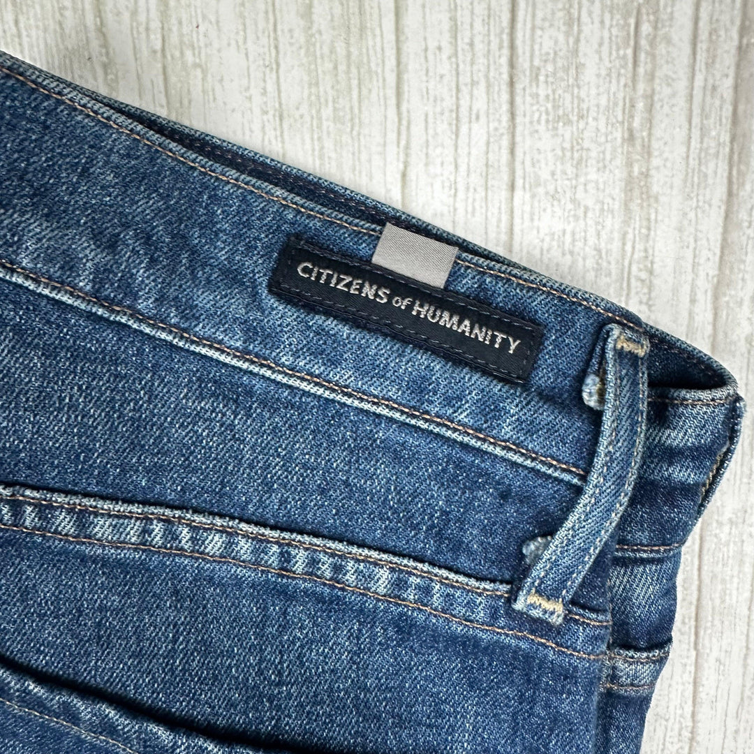 Citizens of Humanity High Rise 'Olivia Crop' Straight Jeans - Size 25