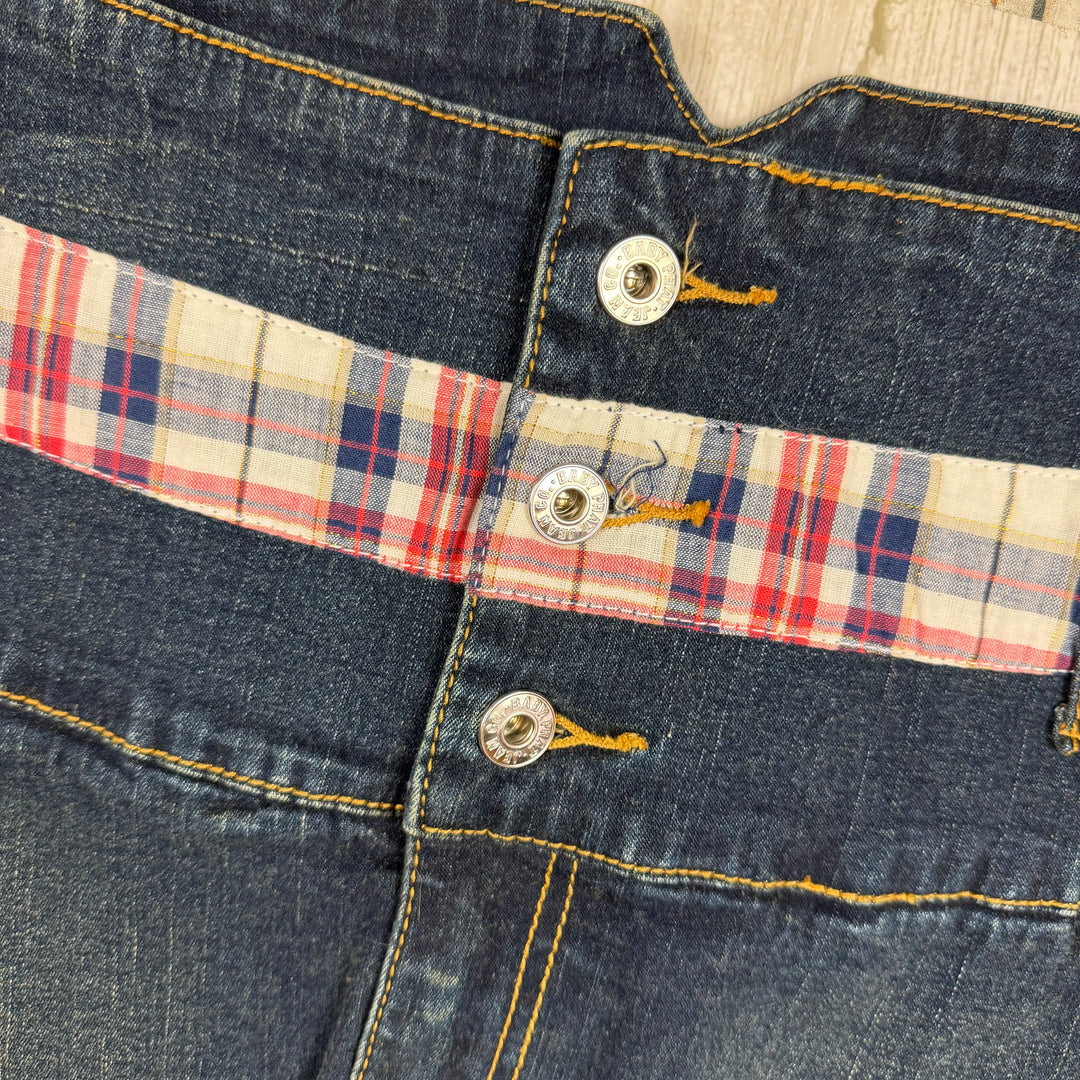 NEW- Baby Phat Y2K Denim Logo Pocket Skirt- US Size 16 or 18/20 AU