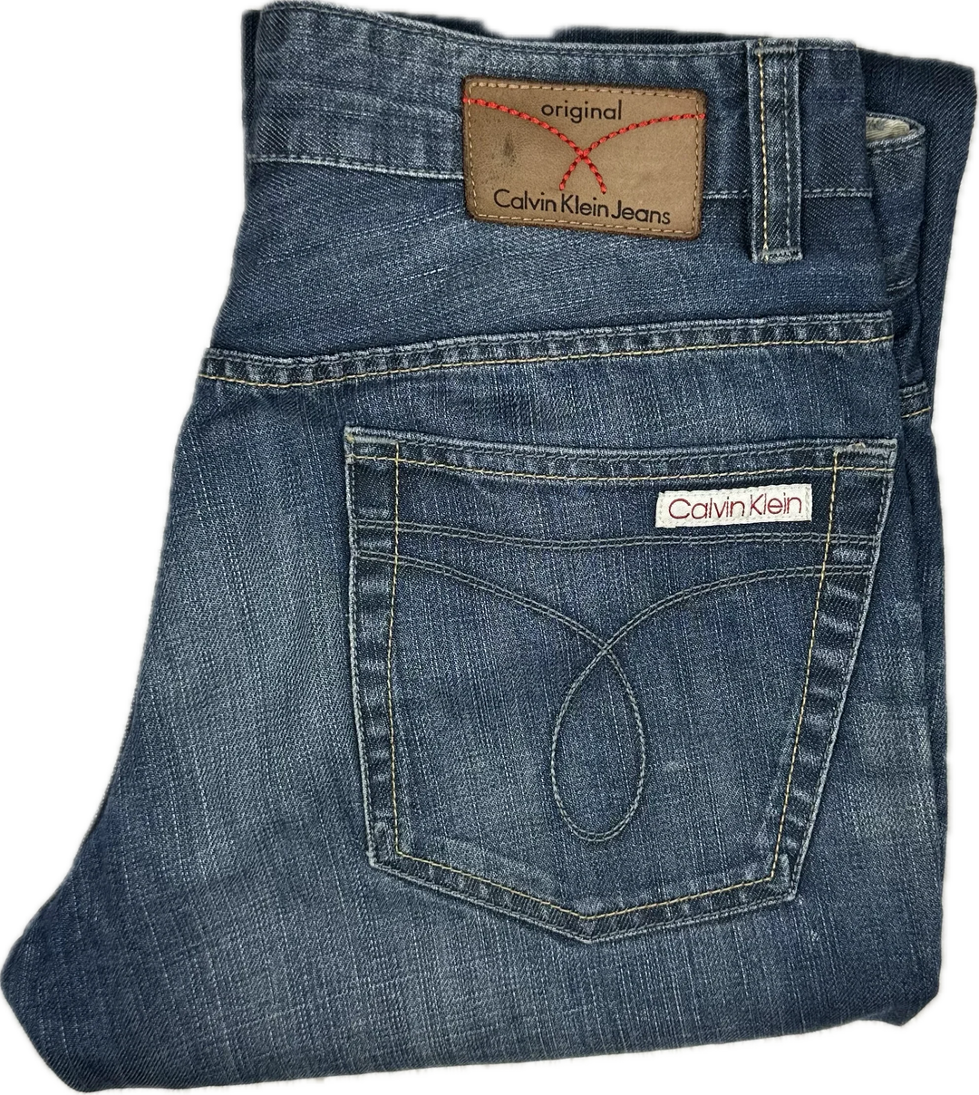 Calvin Klein Y2K  Low Rise Bootcut Denim Jeans - Size 30