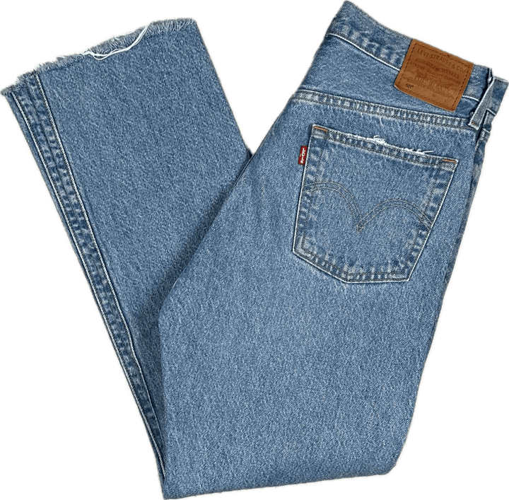 Levis Premium 501s Classic Ladies Jeans -Size 28/30