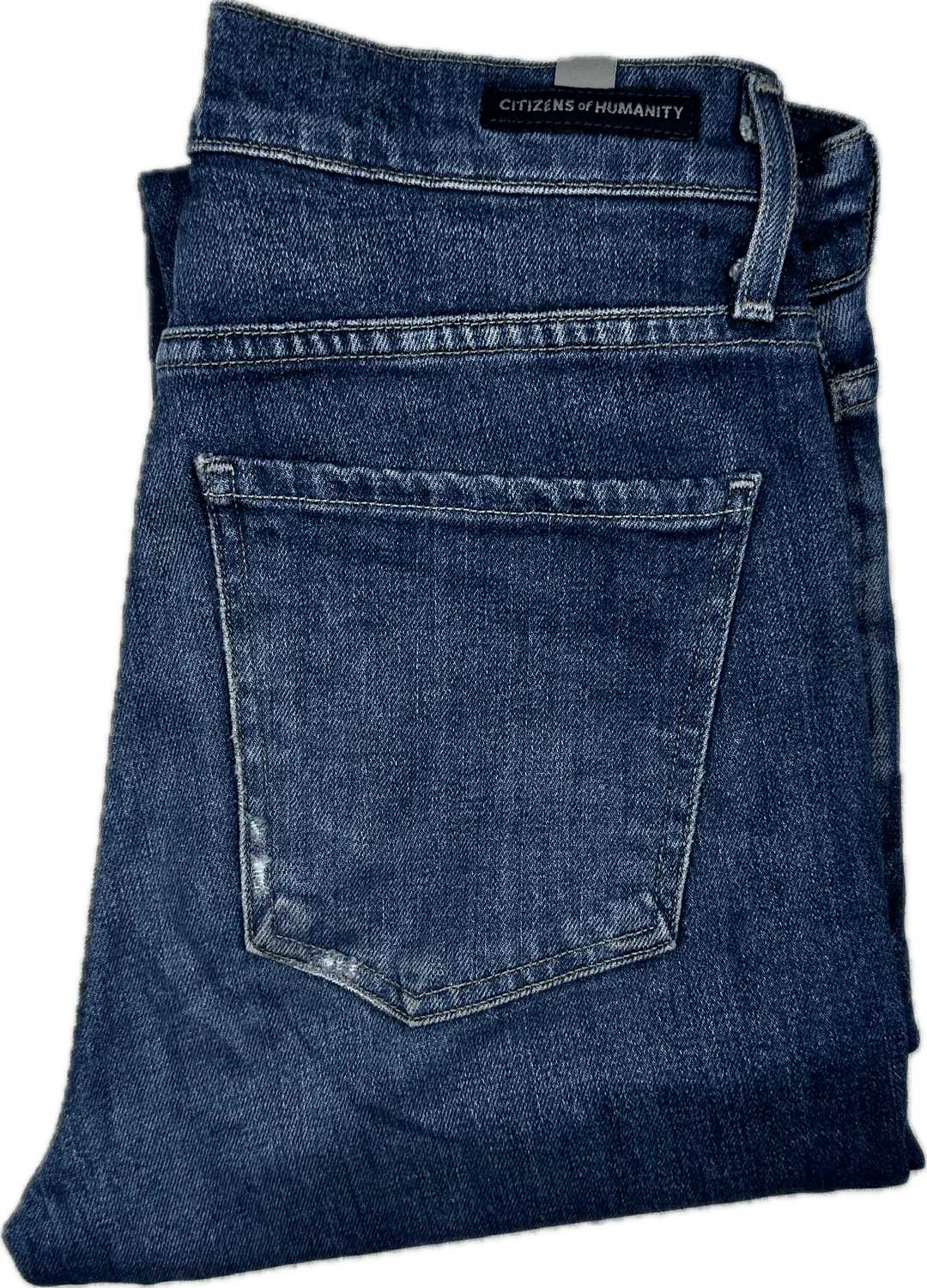 Citizens of Humanity High Rise 'Olivia Crop' Straight Jeans - Size 25