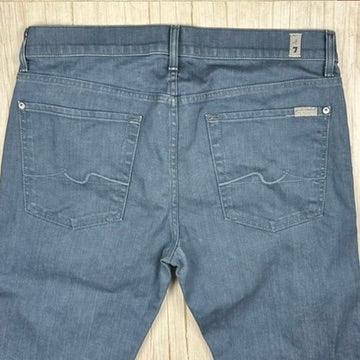 7 for all Mankind - Mens 'Slimmy' Slim Leg Jeans - Size 34