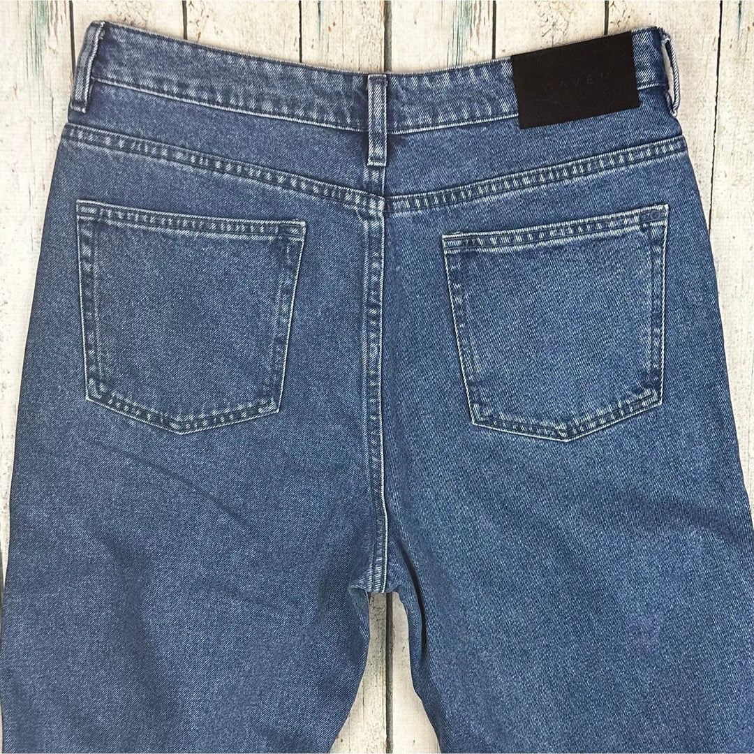 Waven 'Fenn' High Waisted Flares -Size 30 - Jean Pool