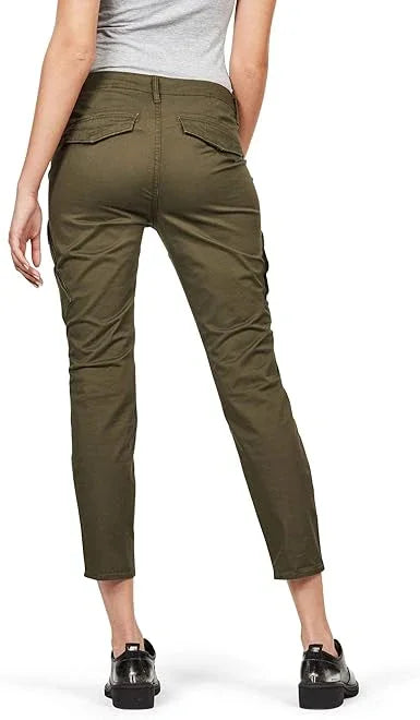G Star RAW Womens 'Rovic Mid Skinny' Khaki Jeans -Size 27