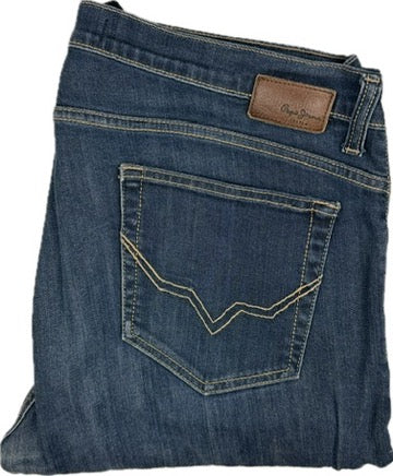 Pepe London 'London' Straight Jeans-  Size 36S