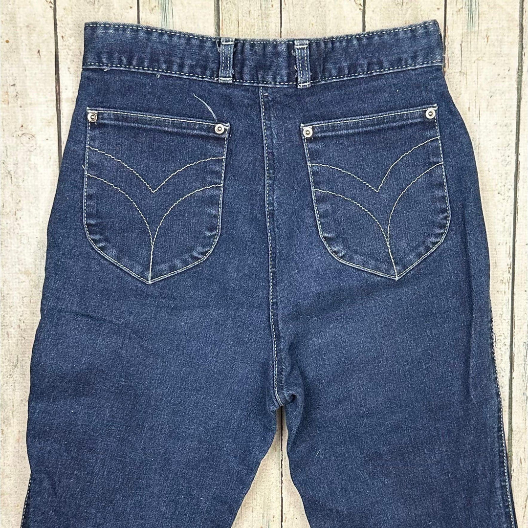 Eastcoast 1980's High Waisted Slim Ladies Jeans - Suit Size 10 - Jean Pool